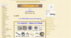 Desktop Screenshot of 1000carats.net